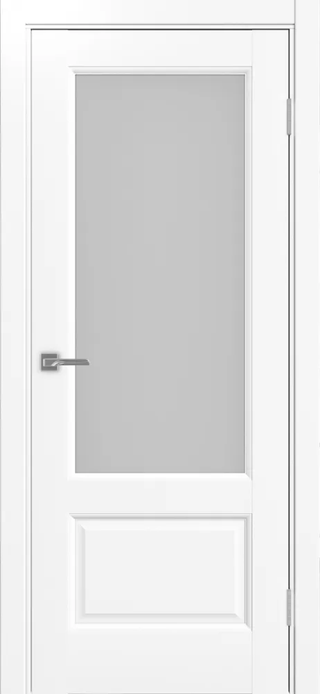 Двери в интерьере - Дверь Эко Neo 640.21 белый снежный, сатинат
