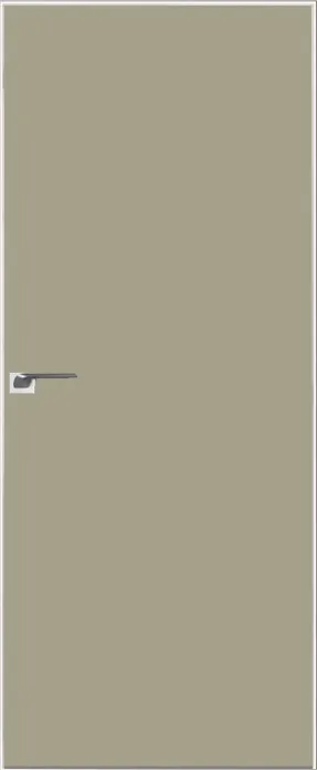 Двери в интерьере - Дверь скрытая ИУ-42 AL с 4-х сторон, эмаль серый шелк 2,0 м