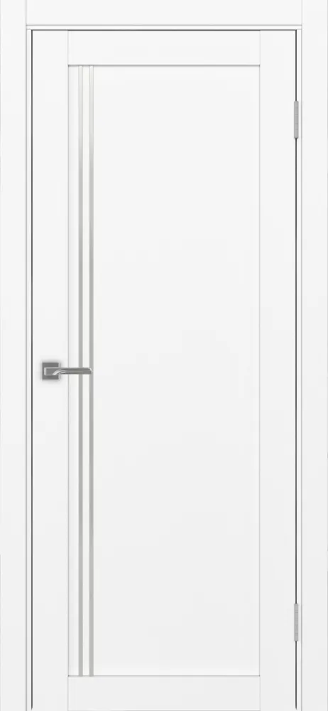 Двери в интерьере - Дверь Эко 566.111 АПП белый снежный молдинг SC, глухая