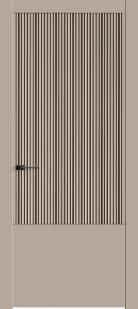 Двери в интерьере - Дверь Лайн10 эмаль NCS 3005-Y50R, глухая