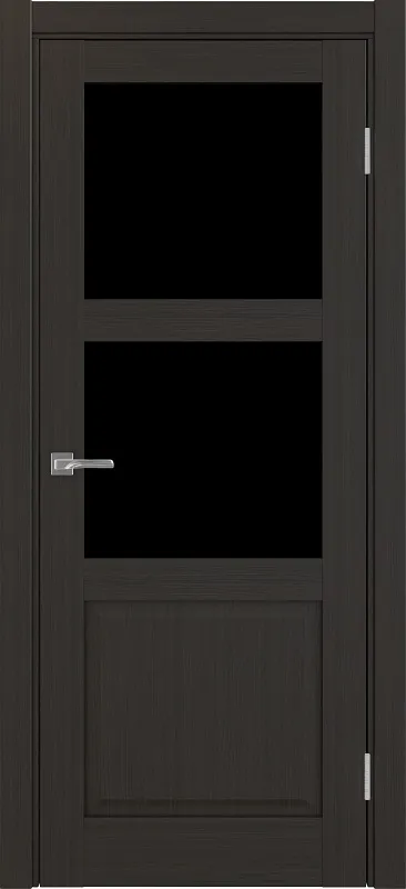 Двери в интерьере - Дверь Эко 630.221 ОФ3 венге, lacobel черный