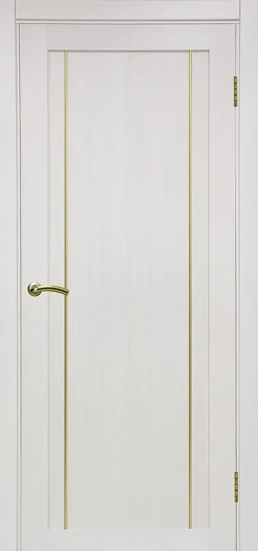 Двери в интерьере - Дверь Эко 522.111 АПП ясень перламутровый молдинг SG, глухая