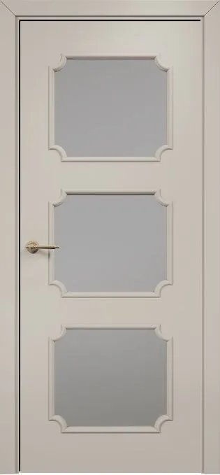 Двери в интерьере - Дверь Оникс Валенсия эмаль латте, сатинат графит