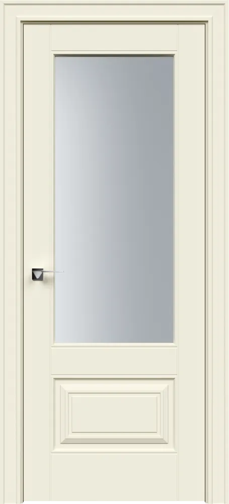 Двери в интерьере - Дверь Дельта-2 эмаль RAL 9001, сатинат