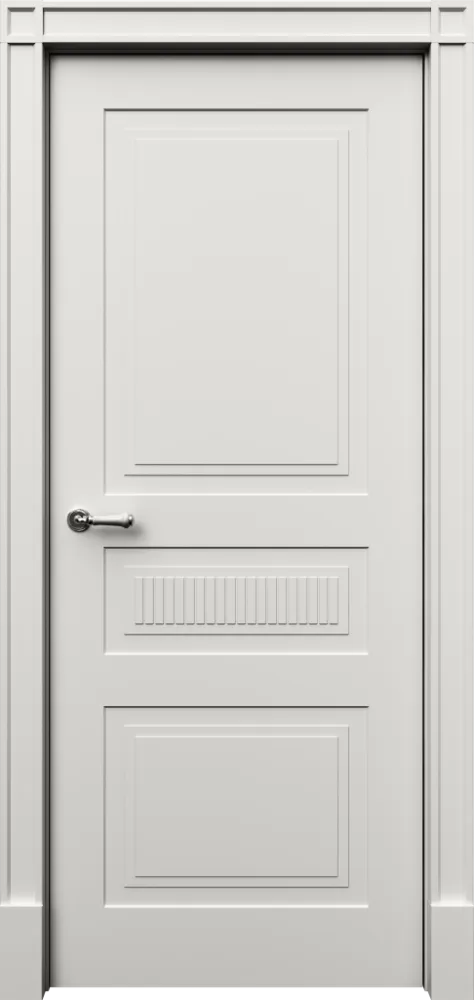 Двери в интерьере - Дверь Рим-3 F1 эмаль RAL 9010, глухая