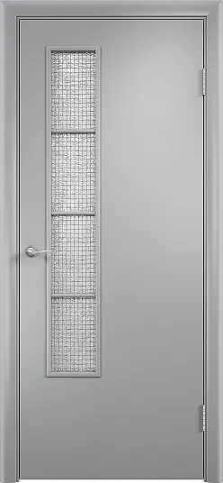 Двери в интерьере - Дверь усиленная V финиш-пленка серая, армированное 05