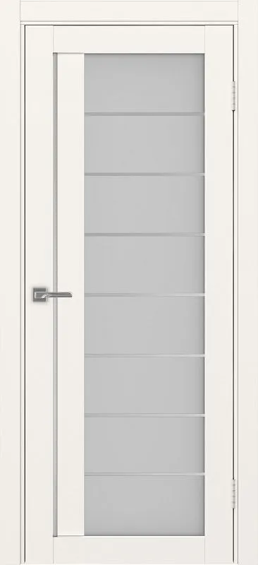 Двери в интерьере - Дверь Эко 524.22 АСС бежевый молдинг SC, сатинат