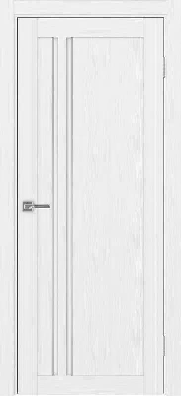 Двери в интерьере - Дверь Эко 525.121 АПС белый лед молдинг SC, lacobel белый