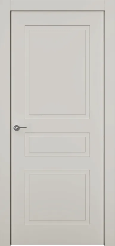 Двери в интерьере - Дверь Классика-3 эмаль латте, глухая
