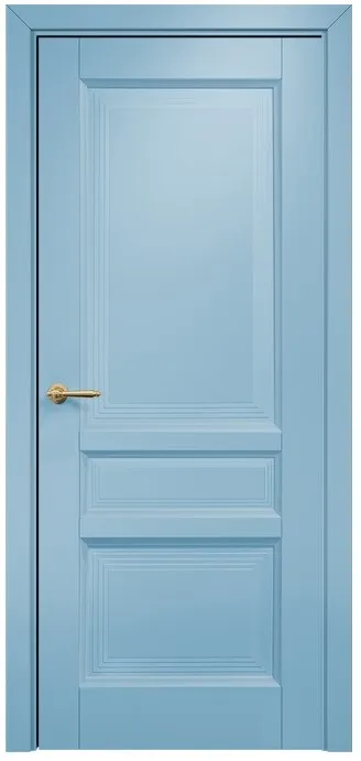 Двери в интерьере - Дверь Оникс Тоскана 3 эмаль голубая, глухая