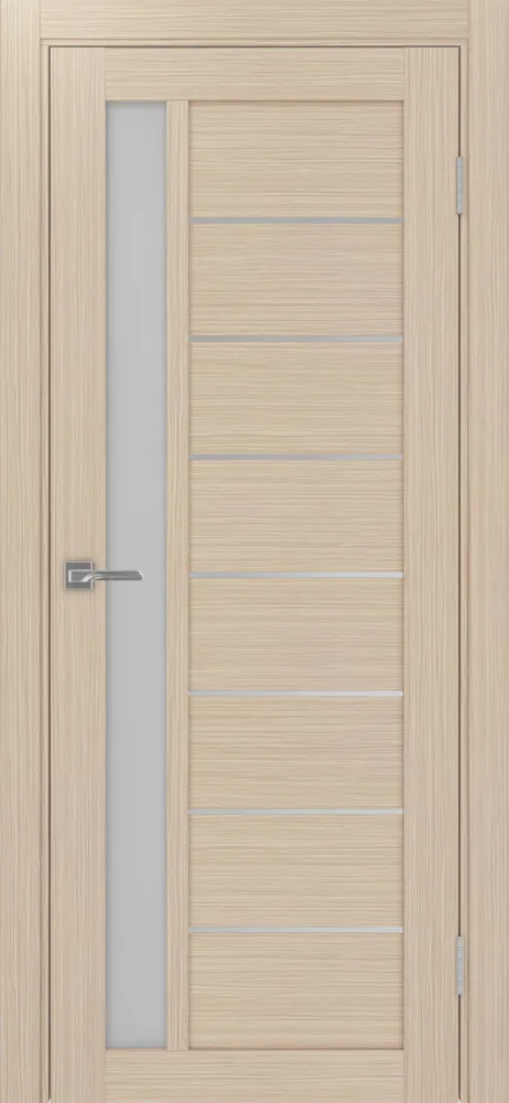 Двери в интерьере - Дверь Эко 554.21 АПП дуб беленый молдинг SC, сатинат