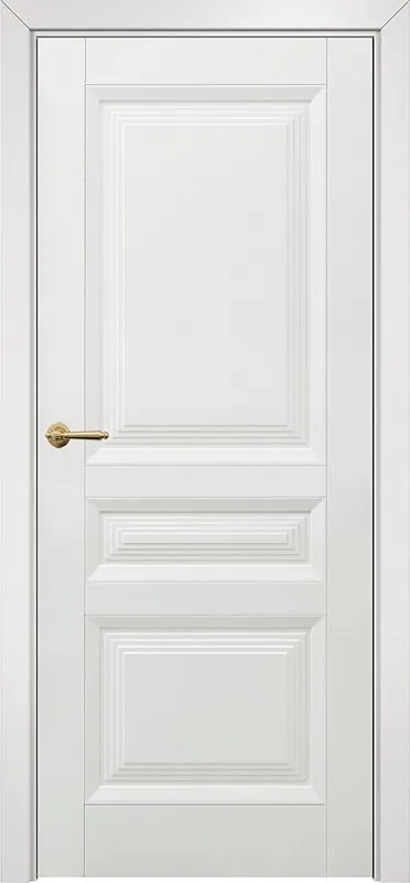 Двери в интерьере - Дверь Оникс Версаль фрезерованная №8 эмаль белая, глухая
