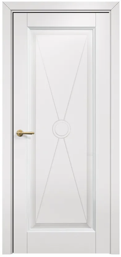 Двери в интерьере - Дверь Оникс Поло эмаль белая, глухая