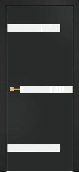Двери в интерьере - Дверь Оникс Силуэт CPL темно серый, глухая