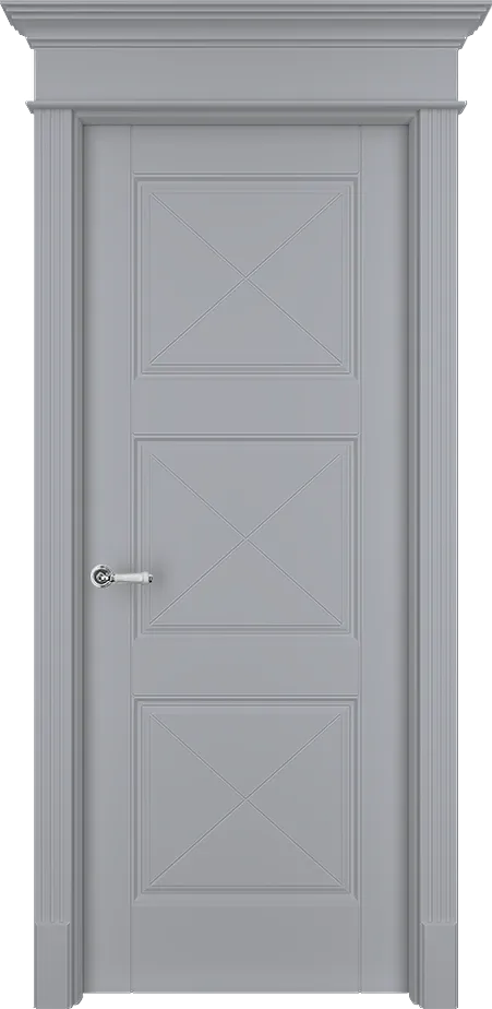 Двери в интерьере - Дверь Тан33Х эмаль RAL 7047, глухая