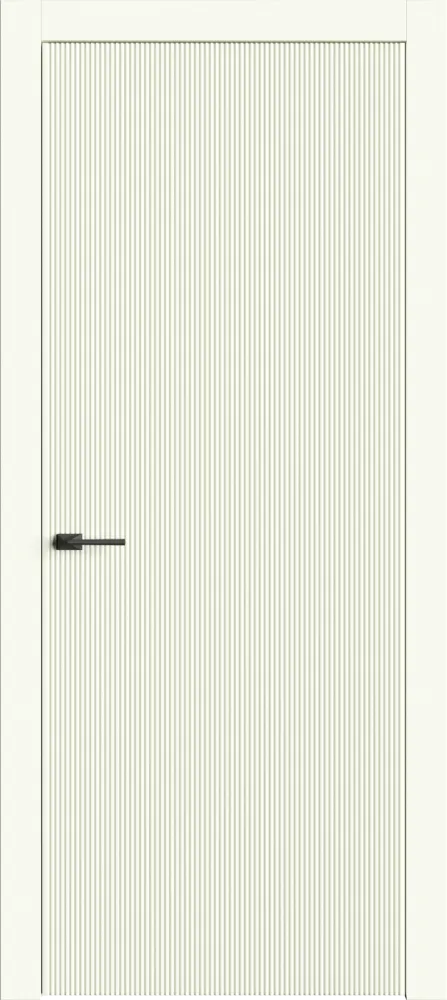 Двери в интерьере - Дверь Лайн1 эмаль RAL 9010, глухая