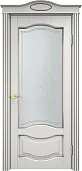 Схожие товары - Дверь Итальянская Легенда массив ольхи ОЛ33 белый грунт с патиной серебро, стекло 33-1