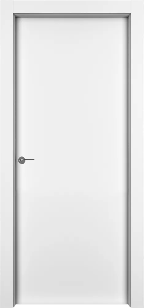 Двери в интерьере - Дверь 1001 эмаль белая, глухая