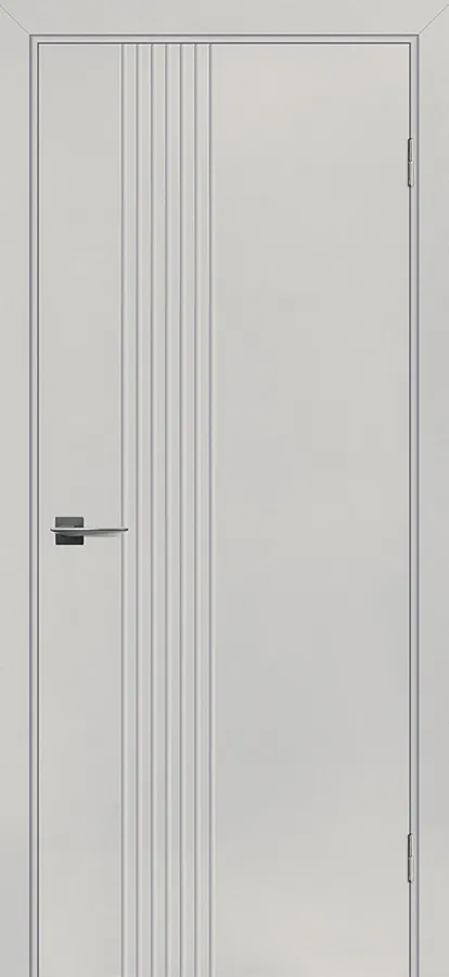 Двери в интерьере - Дверь Текона Smalta-Rif 202 эмаль цементо, глухая
