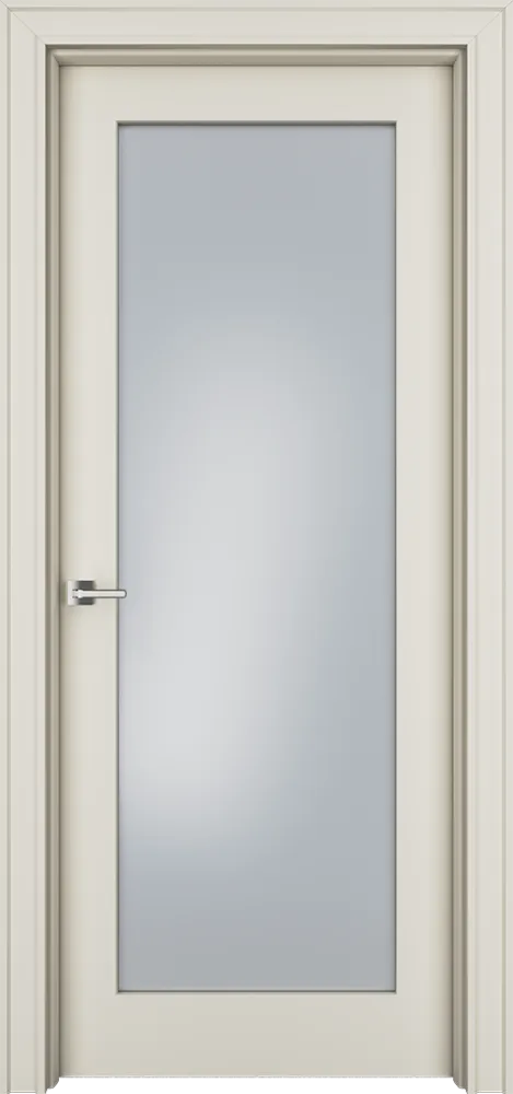 Двери в интерьере - Дверь Пспс эмаль RAL 9001, сатинат