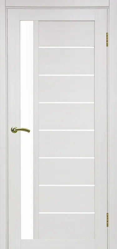 Двери в интерьере - Дверь Эко 554.21 ясень перламутровый, сатинат