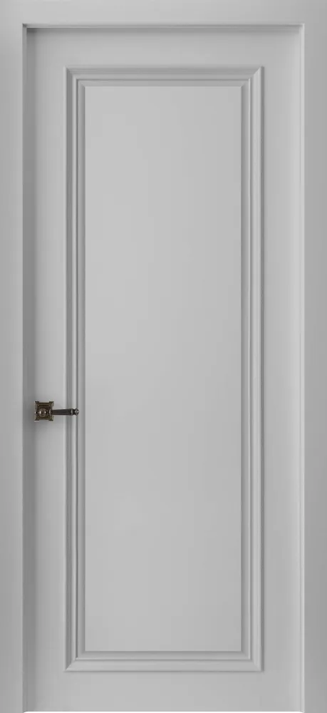 Двери в интерьере - Дверь ДР Finezza Бремен-1 эмаль RAL 7032, глухая