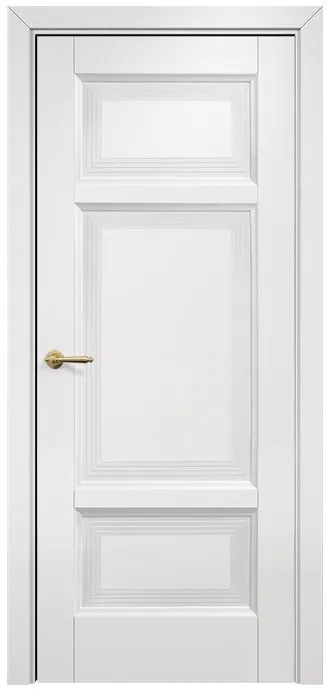 Двери в интерьере - Дверь Оникс Тоскана 4 эмаль белая, глухая
