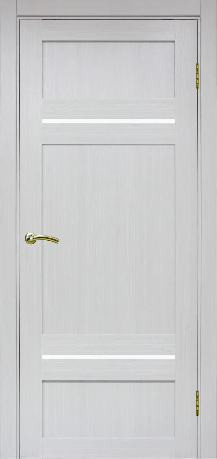 Двери в интерьере - Дверь Эко 532.12121 ясень серебристый, сатинат