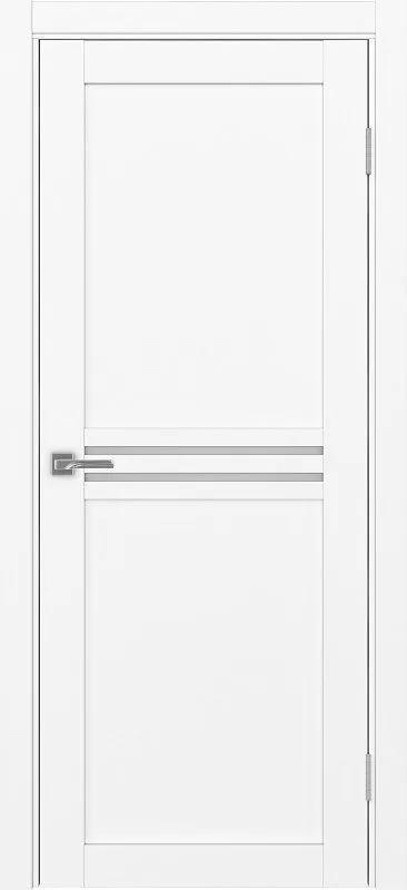 Двери в интерьере - Дверь Эко 552.12 белый снежный, сатинат