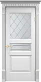 Схожие товары - Дверь Итальянская Легенда массив ольхи ОЛ5 эмаль белая, стекло 5-2