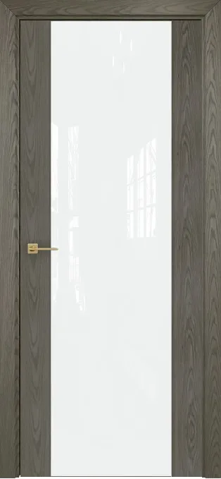 Двери в интерьере - Дверь Оникс Престиж дуб арктик, триплекс белый