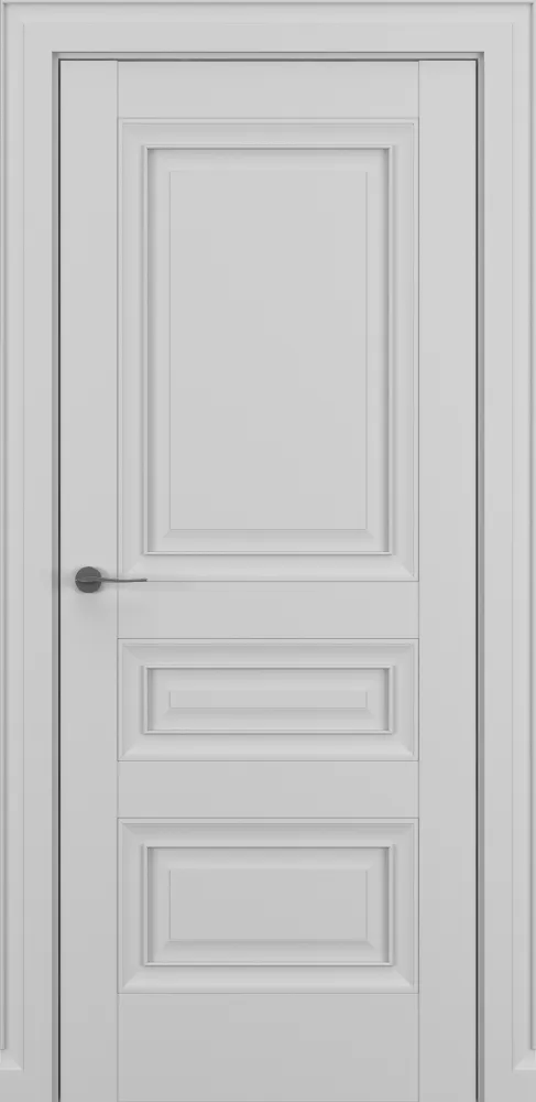 Двери в интерьере - Дверь Z Ампир В1 экошпон серый, глухая