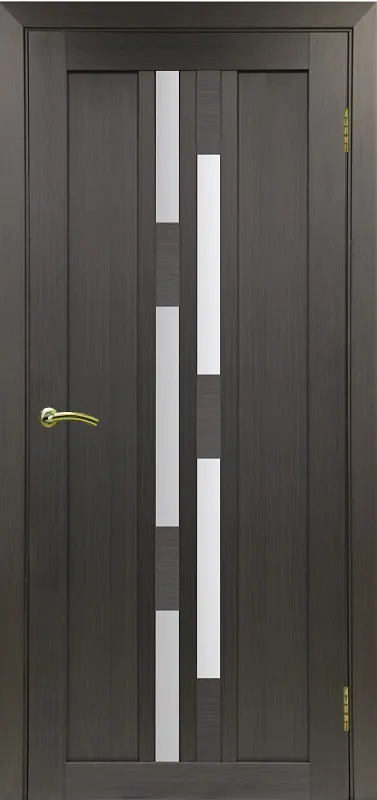 Двери в интерьере - Дверь Эко 551.121 венге, lacobel белый