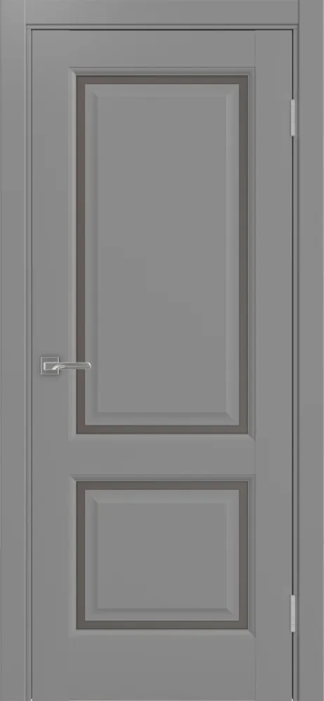 Двери в интерьере - Дверь Эко Neo 602С.2121 серый, сатинат бронза