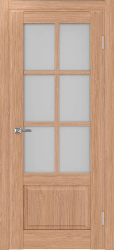 Двери в интерьере - Дверь Эко 641.2221 ОФ3 ясень темный, сатинат