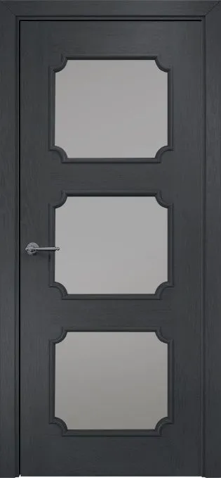 Двери в интерьере - Дверь Оникс Валенсия дуб графит, сатинат графит