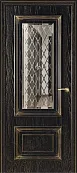 Схожие товары - Дверь Оникс Мадрид эмаль черная с золотой патиной, зеркало гравировка Британия