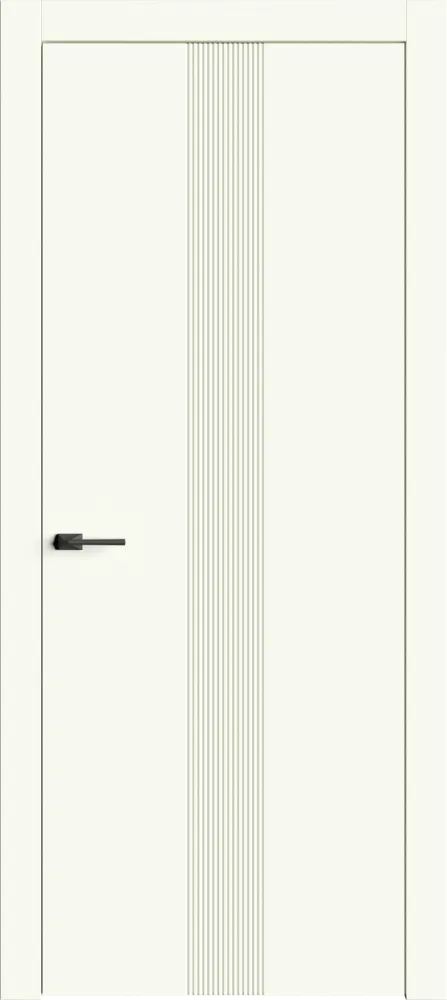 Двери в интерьере - Дверь Лайн5 эмаль RAL 9010, глухая