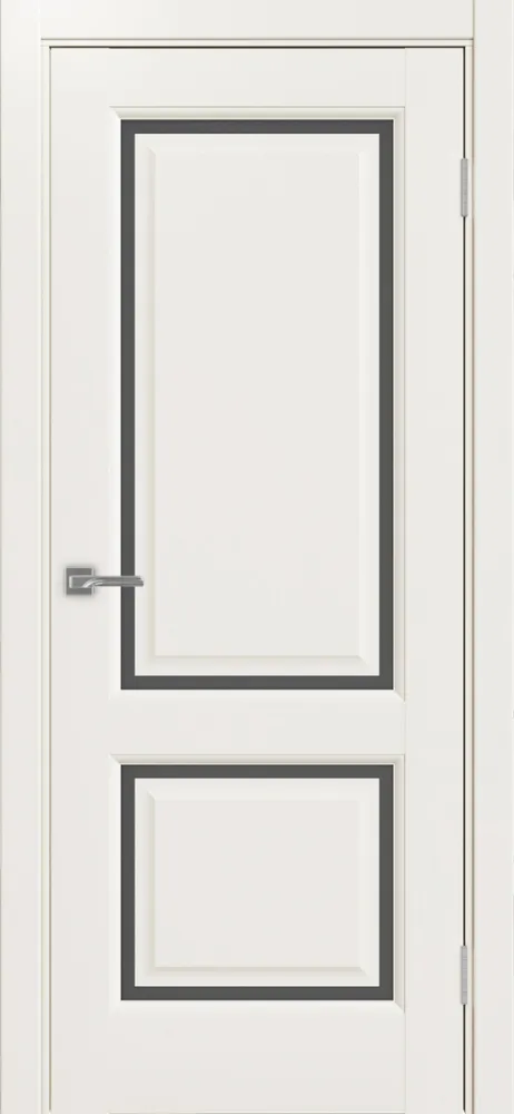 Двери в интерьере - Дверь Эко Neo 602С.2121 бежевый, сатинат графит