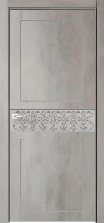 Двери в интерьере - Дверь V Лоярд эмалит Севилья 07 бетон светлый, глухая