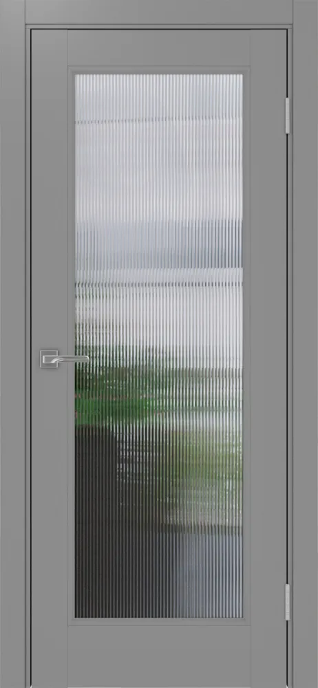 Двери в интерьере - Дверь Эко Neo 501.2 серый, стекло мору