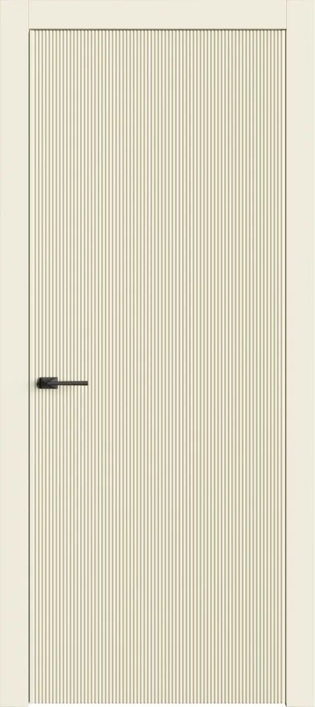 Двери в интерьере - Дверь Лайн1 эмаль RAL 9001, глухая