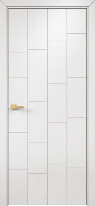 Двери в интерьере - Дверь Оникс Концепт №4 PVC белый, глухая