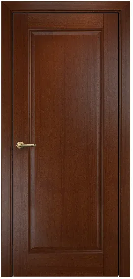 Двери в интерьере - Дверь Оникс Италия 1 красное дерево, глухая