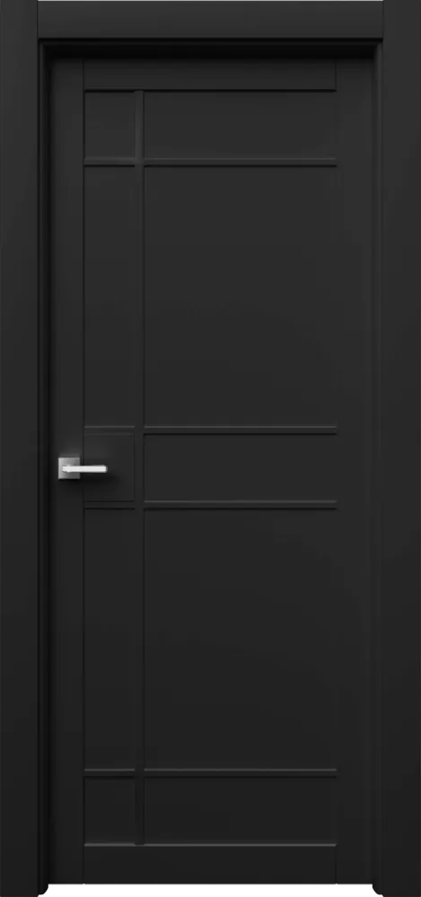 Двери в интерьере - Дверь Ронд3 эмаль RAL 9005, глухая