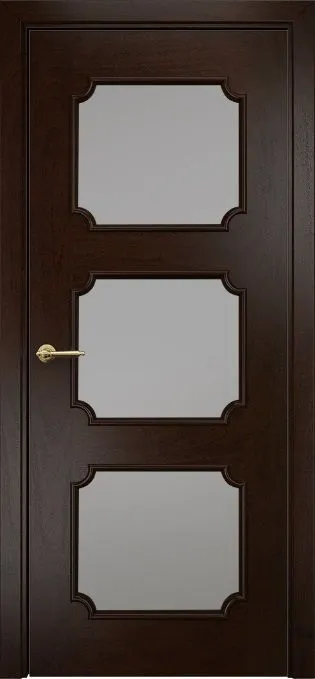 Двери в интерьере - Дверь Оникс Валенсия палисандр, сатинат графит