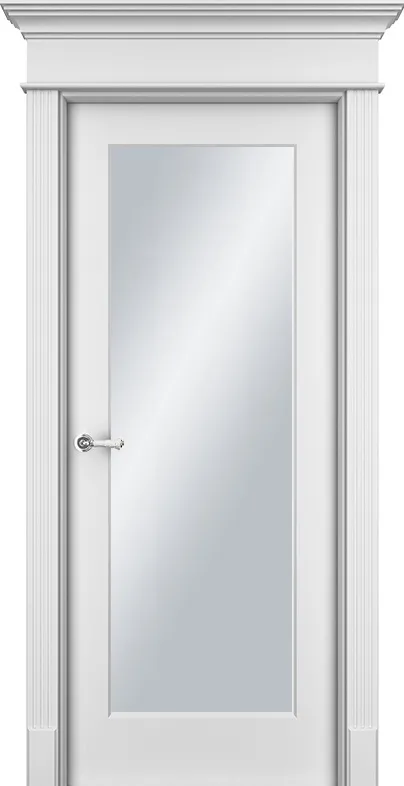 Двери в интерьере - Дверь Нфс эмаль белая, сатинато