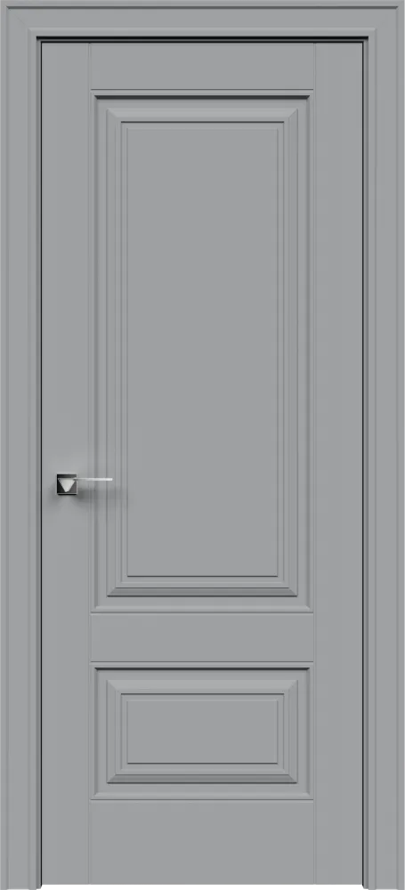 Двери в интерьере - Дверь Делт-2 эмаль серая, глухая
