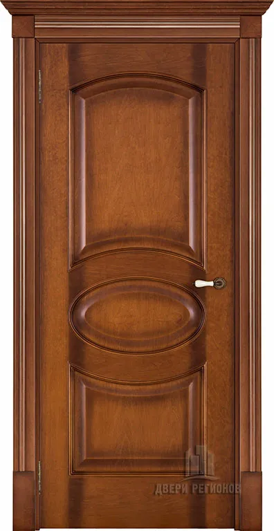 Двери в интерьере - Дверь Porte Vista Соло шпон светлый мед, глухая