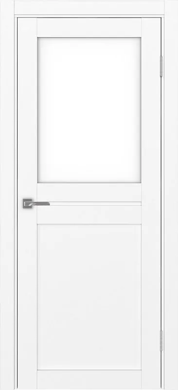 Двери в интерьере - Дверь Эко 520.211 белый снежный, lacobel белый